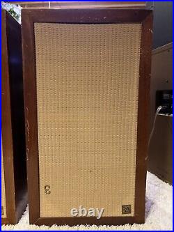 Rare Acoustic Research AR-3 Speakers in Mahogany Finish