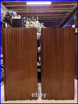 Rare Acoustic Research AR-3 Speakers in Mahogany Finish