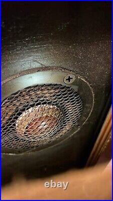 Rare Acoustic Research AR-3 Speakers in Mahogany Finish