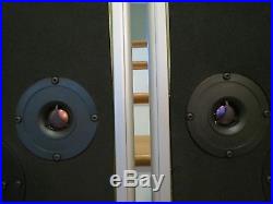 Rare Acoustic Research AR Phantom 8.3 Speakers withwall mounts. Amazing Quality