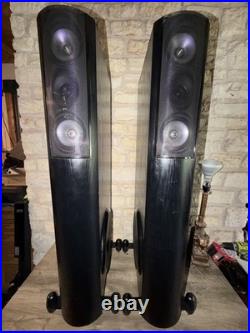 Rare Acoustic Research AR-XP410P 3 Way/4 Driver Powered Speakers w 10 Subs