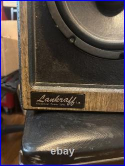 Rare Acoustical Power Labs Bookshelf Speakers 3 way sound very good