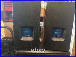Rare Acoustical Power Labs Bookshelf Speakers 3 way sound very good