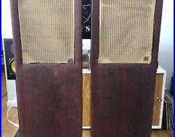 Rare Early Model Acoustic Research AR3 Speakers Parts Or Whole AR 3 Custom Case