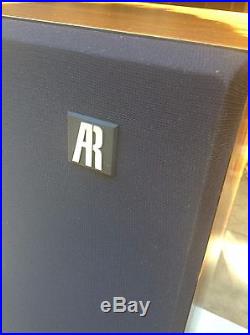 Rare Minty AR9 Speakers! Beautifully Restored Refinished+Owner's Manual last one
