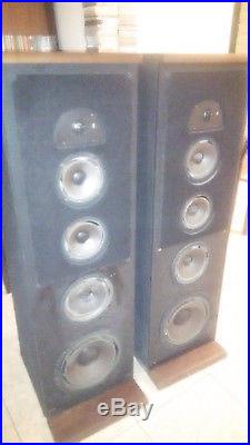 Rare Pr. AR TSW 910 Vintage Tower Speakers Acoustic Research -LOCAL PICKUP