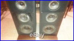 Rare Pr. AR TSW 910 Vintage Tower Speakers Acoustic Research -LOCAL PICKUP