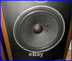 Rare Vintage Acoustic Research AR38s Audiophile Stereo HiFi Main Speakers