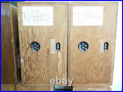 Rare Vintage Acoustic Research AR-1 Speakers Serial # 5942 & 5943