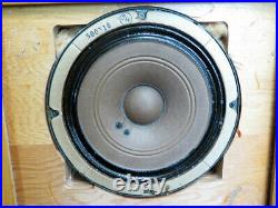Rare Vintage Acoustic Research AR-1 Speakers Serial # 9241 & 9731
