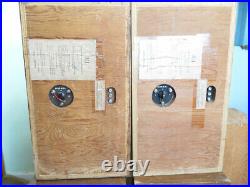 Rare Vintage Acoustic Research AR-1 Speakers Serial # 9241& 9731