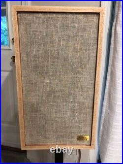 Rare Vintage Acoustic Research AR-2ax Speakers, Unfinished Pine Cabinets