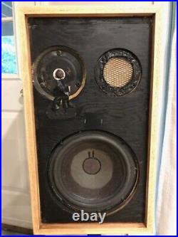 Rare Vintage Acoustic Research AR-2ax Speakers, Unfinished Pine Cabinets