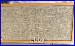 Rare Vintage Acoustic Research AR-4x Bookshelf Speakers Blond Birch Tested