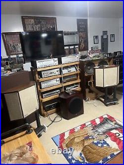 Rare Vintage Acoustic Research AR LST Speakers, Original Drivers, All Working