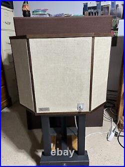 Rare Vintage Acoustic Research AR LST Speakers, Original Drivers, All Working