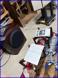 Rare Vintage Acoustic Research AR LST Speakers, Original Drivers, All Working