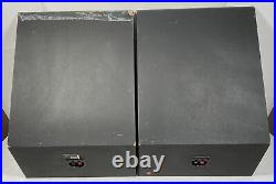 Rare Vintage Acoustic Research Party Partners 2-way Speakers Refoamed
