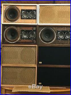 Rare Vintage Lot Of 8 AR-Speakers 2 Pair AR-2s, 1 Pair AR-5, 1 AR-