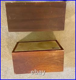 Rare Vintage Rectilinear Mini-III Bookshelf Speaker Pair (Early 1970s)