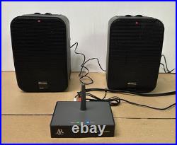 Recoton 900MHz Wireless Stereo Speakers with Acoustic Research AWS5 Transmitter