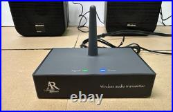 Recoton 900MHz Wireless Stereo Speakers with Acoustic Research AWS5 Transmitter