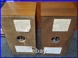 Refoamed Acoustic Research AR 2ax Vintage Speakers Woofers Refoamed Fully Tested