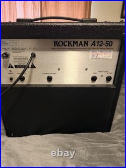 Rockman SR&D A12-50 Amp w built in Ultimatum Distortion Generator 2 of 2 #078
