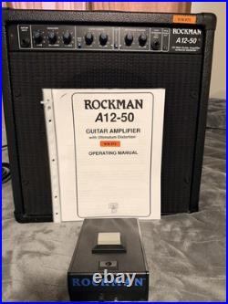 Rockman SR&D A12-50 with built in Ultimatum Distortion Generator 1 of 2 #072