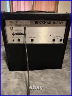 Rockman SR&D A12-50 with built in Ultimatum Distortion Generator 1 of 2 #072