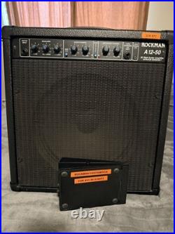 Rockman SR&D A12-50 with built in Ultimatum Distortion Generator 1 of 2 #072