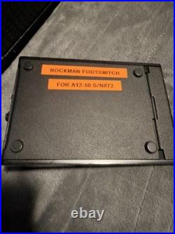 Rockman SR&D A12-50 with built in Ultimatum Distortion Generator 1 of 2 #072