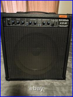 Rockman SR&D A12-50 with built in Ultimatum Distortion Generator 1 of 2 #072