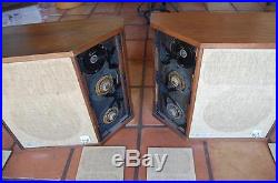 SUPER RARE Vintage ACOUSTIC RESEARCH AR LST Speaker MATCHING SET Serial #166/167