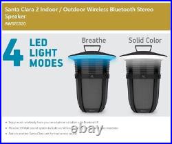 Santa Clara 2 Indoor / Outdoor Wireless Bluetooth Stereo Speaker AWSEE320