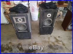 Set (2) Teledyne Acoustic Research Model AR93Q Floor Stereo Speakers