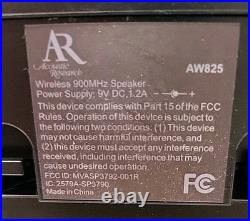 Set Of 2 Acoustic Research Speaker AW825 Wireless Outdoor Portable