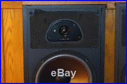 Set Of 2 Acoustic Research Tsw-310 1980 Home Audio Loud Speakers Black Walnut