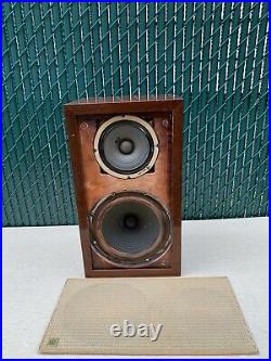 Single Speaker Classic Acoustic Research AR-1 AR1 Dual, With Altec Landing 755A