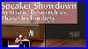 Speaker Showdown Acoustic Research Vs Phase Technology