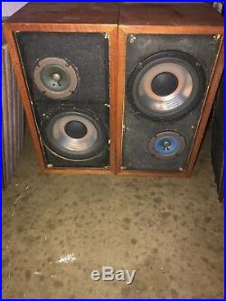 Speakers AR4X ACOUSTIC RESEARCH EARLY PLYWOOD MODEL COLLECTIBLE 60s