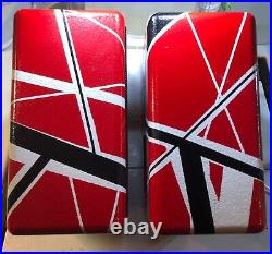 Speakers for Bookshelf, Custom Painted, Free Shipping! Van Halen Frankenstrat