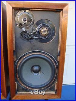Super Nice Vintage Acoustic Research AR-3A Floor Speakers Restored Classics
