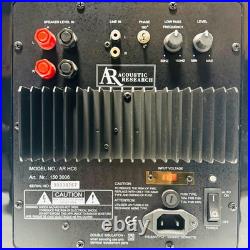Super rare ACOUSTIC RESEARCH AR HC6 home theater speaker system Used Working Super rare ACOUSTIC RESEARCH AR HC6 home theater speaker system Used Working