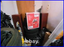 Tall Wooden Speakers Acoustic Research 312 Ho. 9.5/18/44 inches