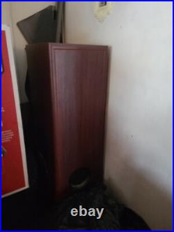 Tall Wooden Speakers Acoustic Research 312 Ho. 9.5/18/44 inches