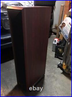 Tall Wooden Speakers Acoustic Research 312 Ho. 9.5/18/44 inches