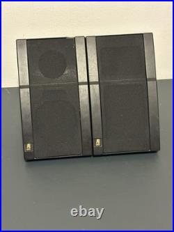 Teledyne AR Acoustic Research ACTIVE PARTNERS Speakers Bookshelf Pair Black