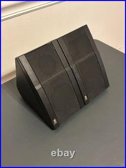 Teledyne AR Acoustic Research ACTIVE PARTNERS Speakers Bookshelf Pair Black