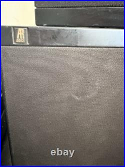 Teledyne AR Acoustic Research Rock Partner 2-Way Wedge/Corner Speakers Black